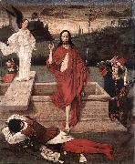 BOUTS, Dieric the Elder Resurrection f oil painting